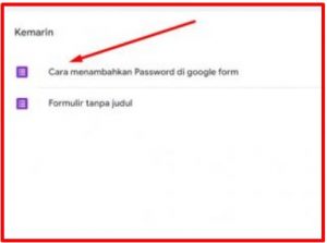 Cara Menghapus Tanggapan di Google Form