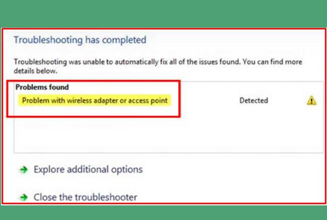 Cara Mengatasi Problem with Wireless Adapter or Access Point Windows 11, 10, 8, and 7